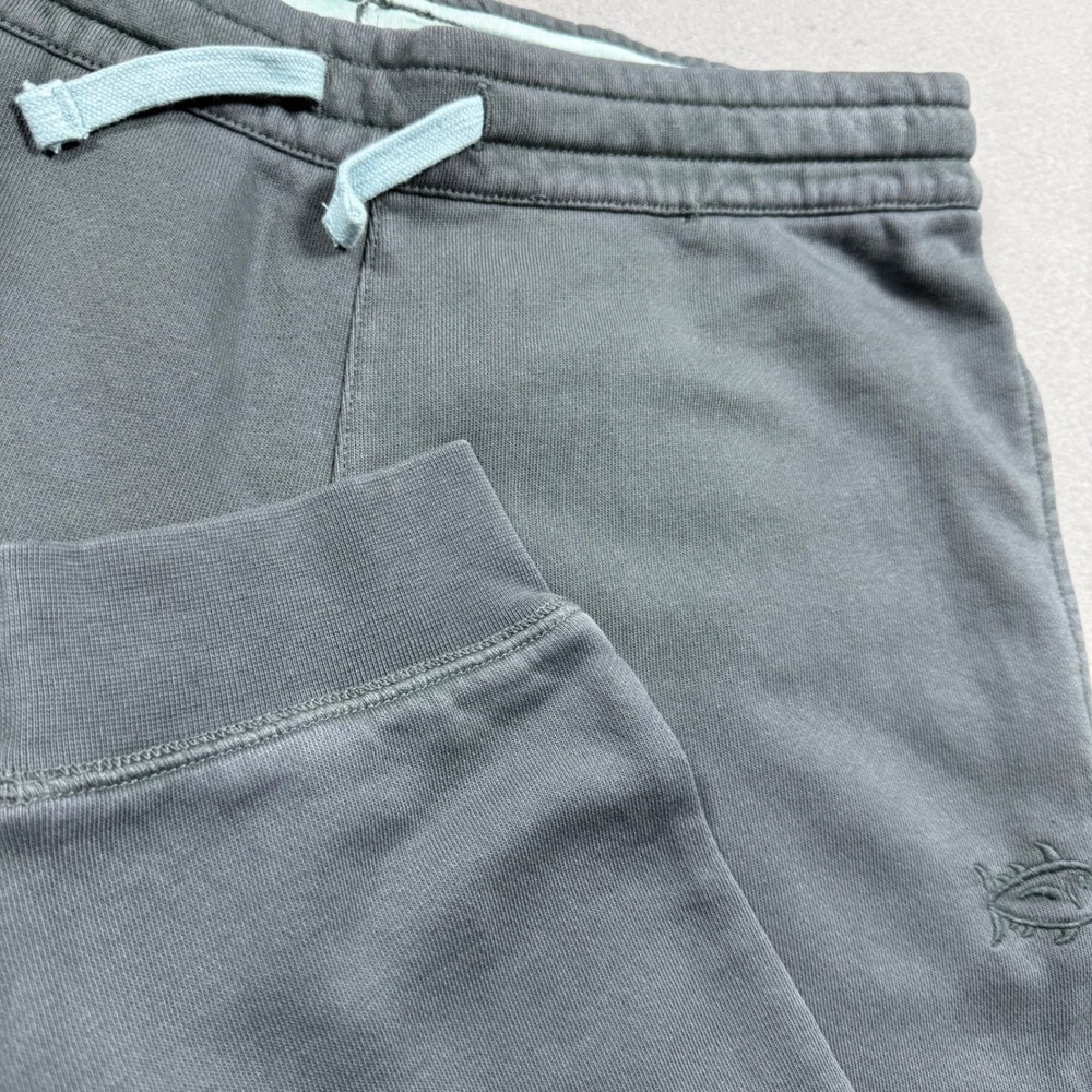 Southern Tide Sunfarer Collection Boys Gray Cotton Jogger Sweatpants L 12-14